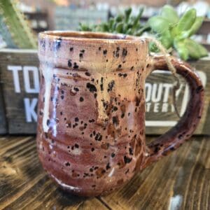 #521 Speckled Plum mug