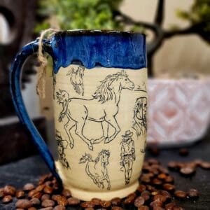 #145 Horse/Cowboy