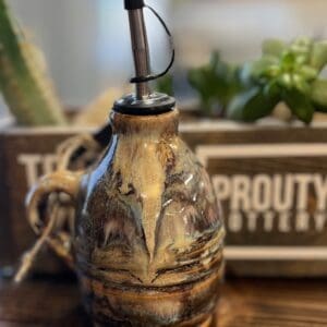 #201 Oil Bottle- oilslick