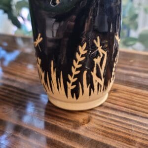 #919 Dragonfly straw cup
