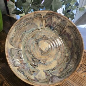 #931 Oilslick bowl