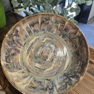 #945 Oilslick bowl